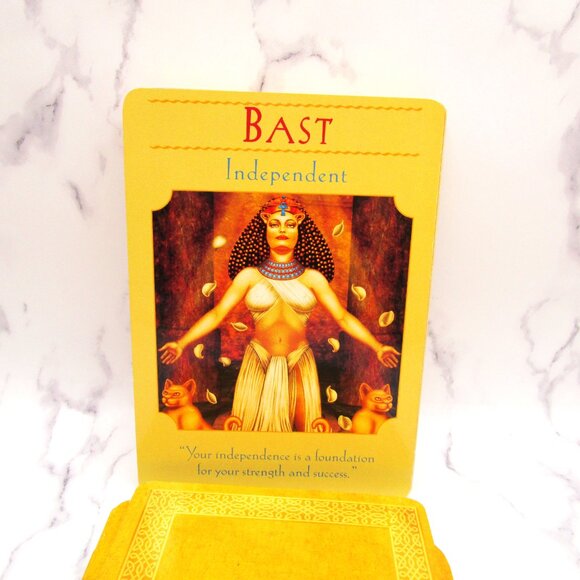 Goddess Guidance Oracle Cards Doreen Virtue 44 Cards and Guidebook - Picture 7 of 7